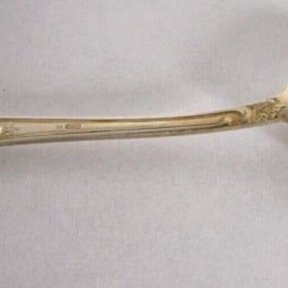 Early BSF 90 German Silverplate Large Serving Spoon Flatware-11" Beautiful! - Picture 7 of 10